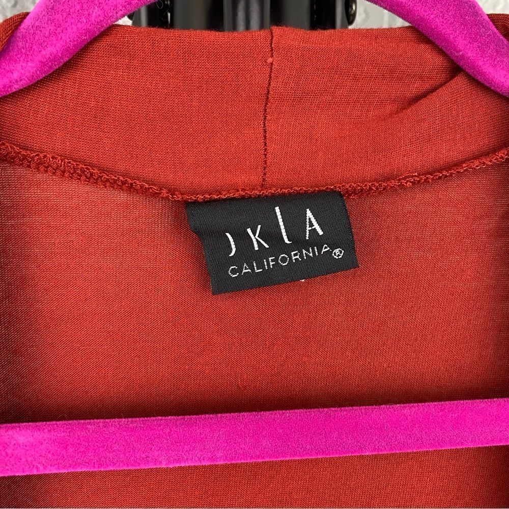 JKLA California - burnt orange open cardigan. - Picture 5 of 5